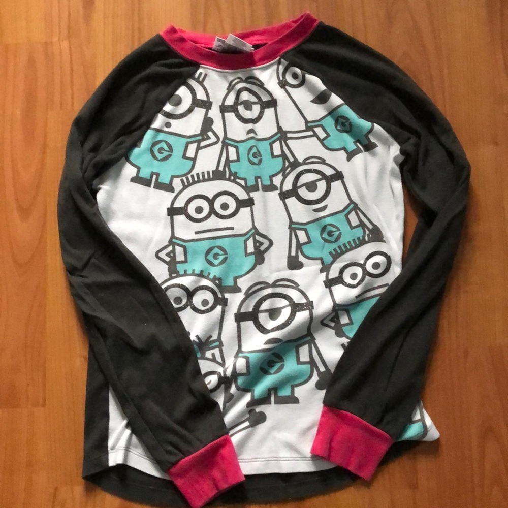 Kids Minion Pyjama Shirt